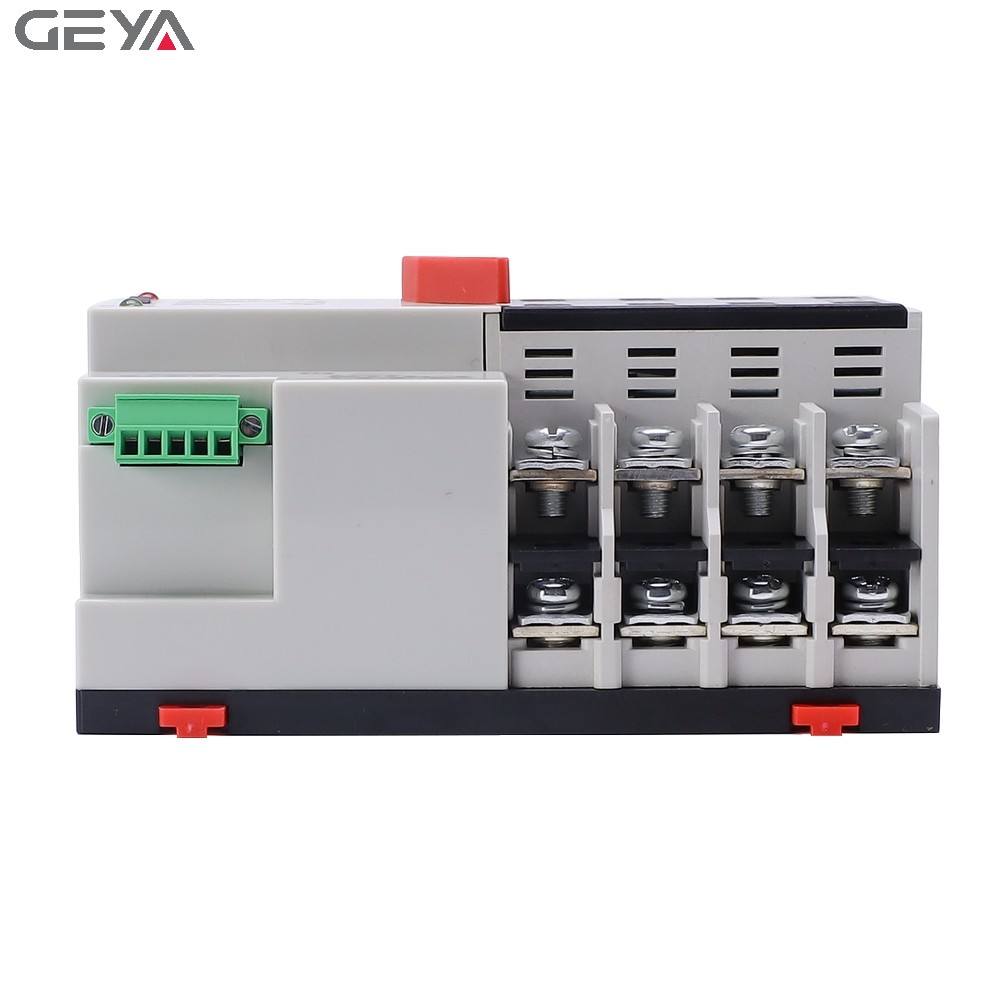 GEYA W2R-100 Din Rail Breaker 100A ATS Automatic Transfer Switch ATS Factory Direct