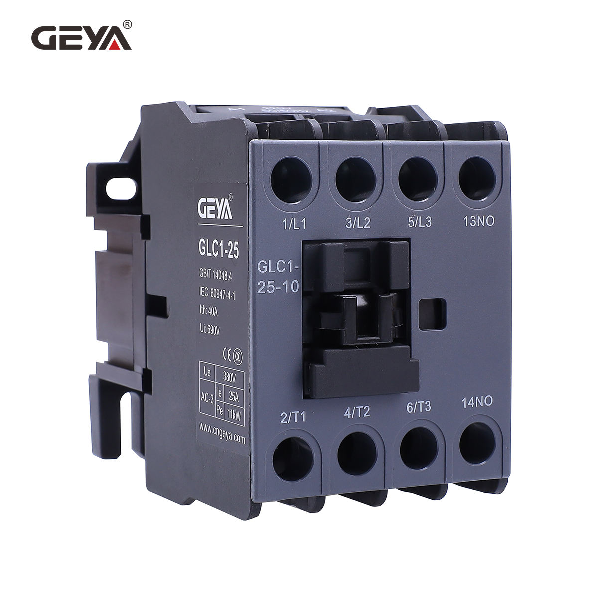 GEYA GLC1-25 36V 110V 220V 380V Din Rail Telemecanique Magnetic AC Contactor  Lc1 E09 Ac Contactor Contactors 265a Geya