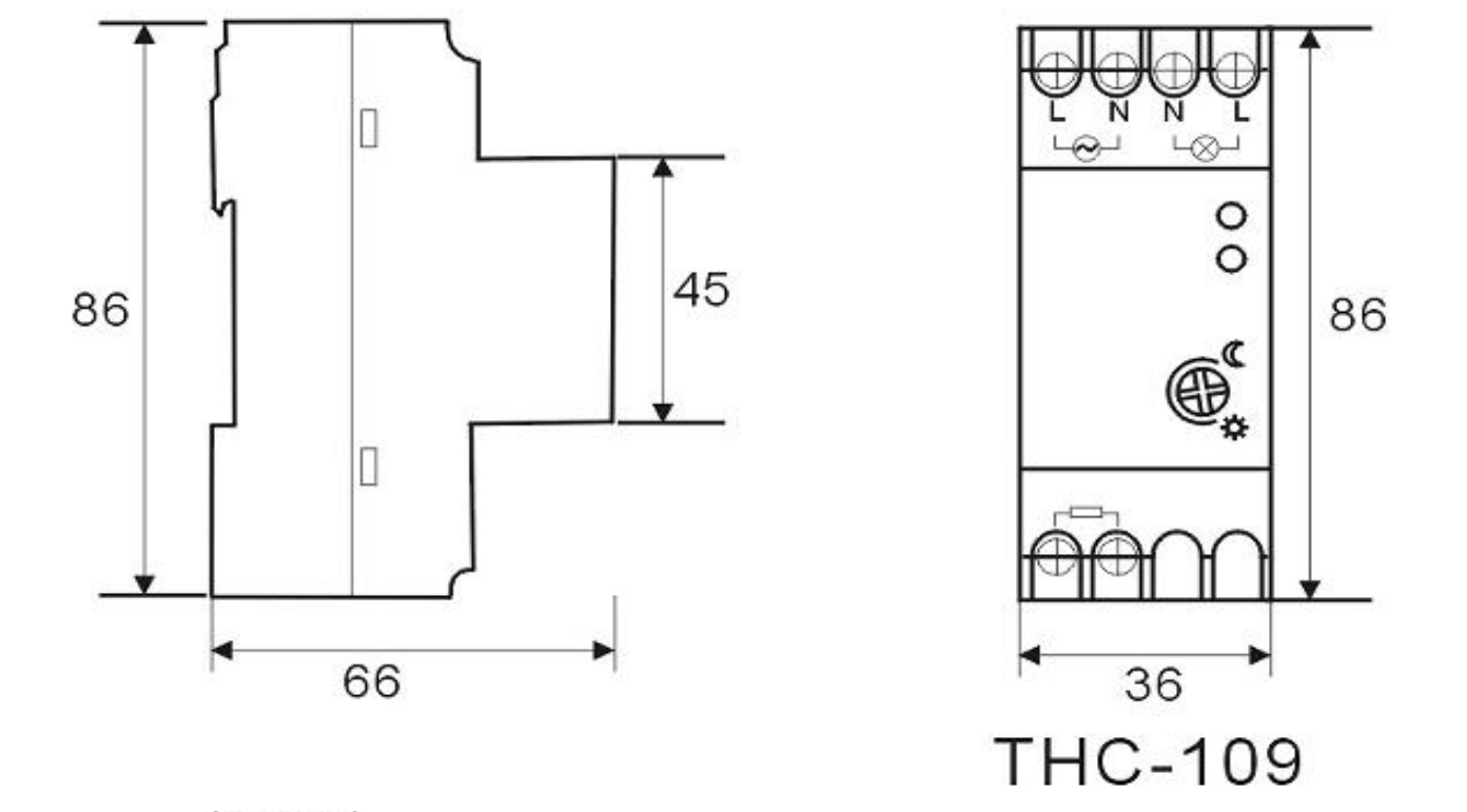 GEYA Light-control Sensor Elctronic Control On/off Timer Time Switches Lighting Control