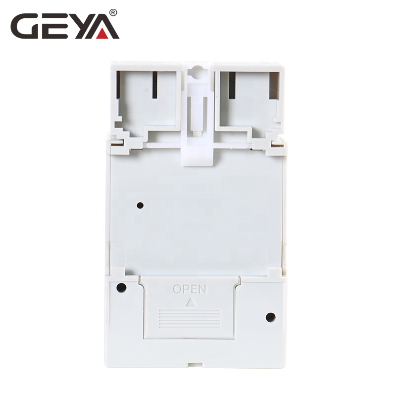 GEYA SUL181h 220V 12V Time Switch 24 Hours Mechanical Programmable Din Rail Timer Switch with Battery 110V-240V