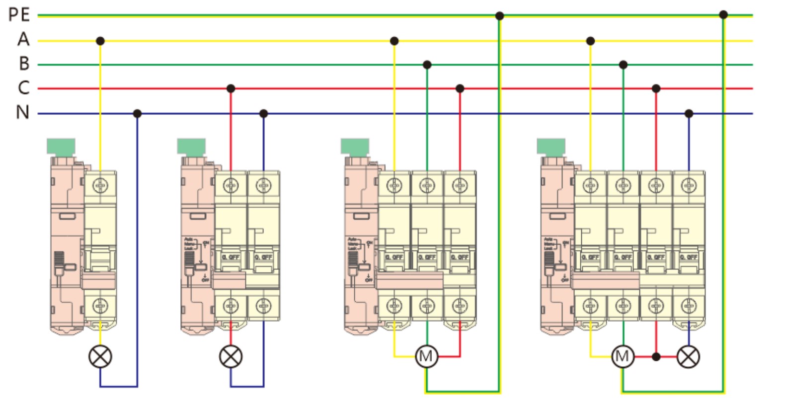 Geya Smart Mcb NEW Wi-Fi Smart Wifi Mcb 1p 2p Tuya Dc Smart Mcb Switch Box Switch Wifi Mcbcircuit Circuit Tuya Breaker with Wifi