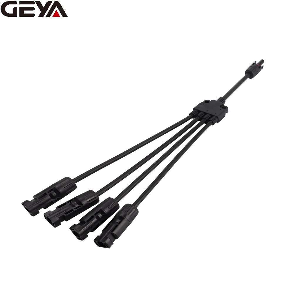 GEYA PV-LTY4 PV 40A 1000V DC 2.5-6.0mm2 8cm Connector IP67 Solar PV Waterproof Connector 1000V Ip67 2 3 4 5 6 8 Pin DC Connector