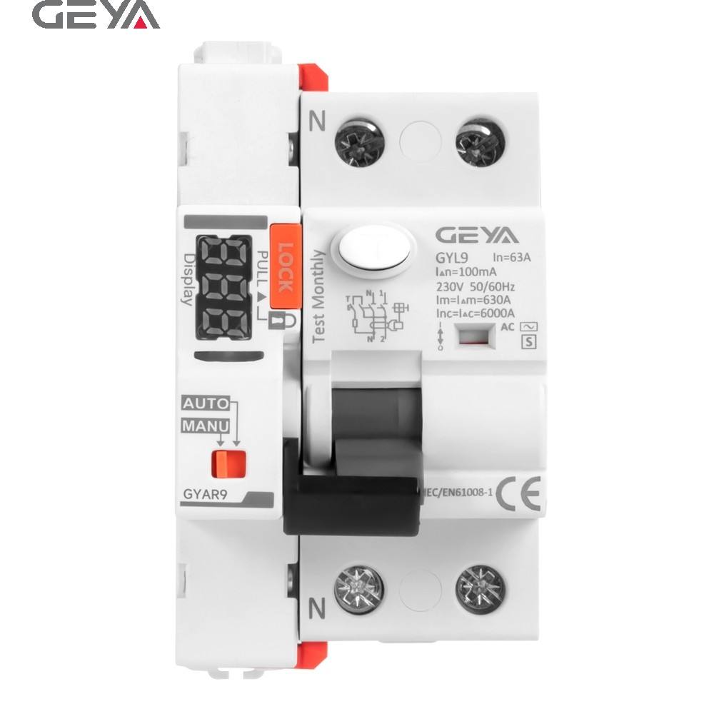 GEYA GYAR9-AC-PV Digital automatic reclosing Smart Auto Reloser Over/under Voltage Auto protection Function overload Protector