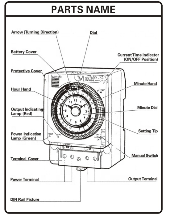 GEYA Factory Price TB388 24 Hour Analogue Time Switch Electronic Analog Timer Switch with CE Certificate