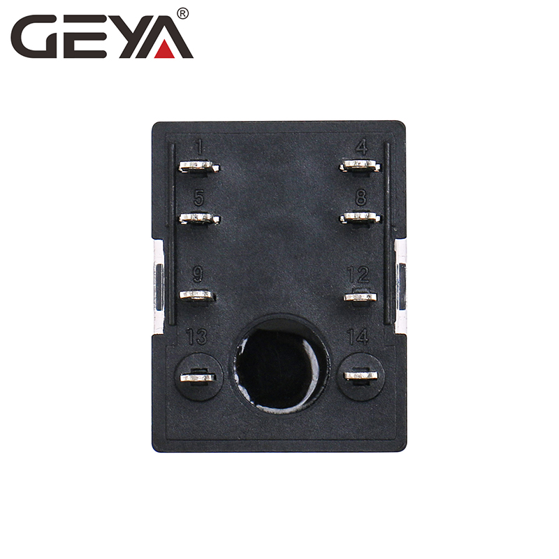 GEYA Mini General Purpose Relay HH54P MY3 DC 5A 110V 220V Modular Coil Relay