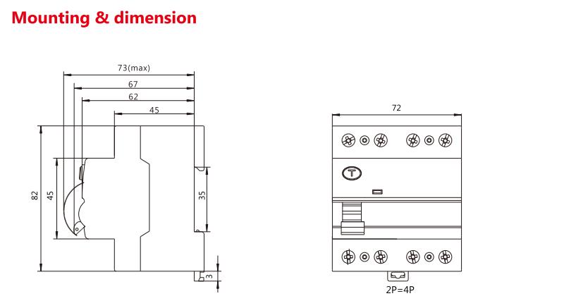 GEYA Arc Fault 24v Miniature air 48v Dc Vacuum 16a Ac Circuit Breaker Mccb case Rccb Mcb Smart Doma41 Circuit Breaker 2p Lockout