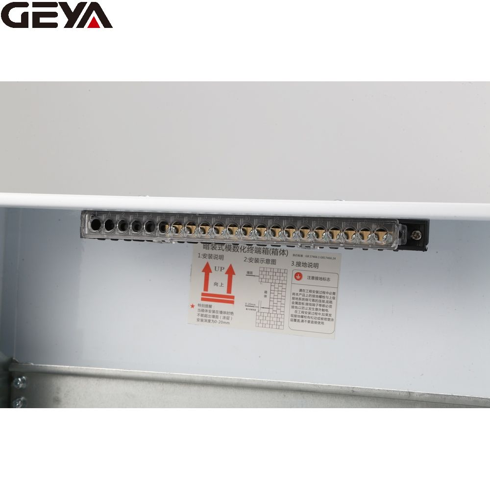 GEYA GYB1-9 IP65 Customized Indoor Wall Mount Waterproof Metal Enclosure Steel Db Panel Electrical Box