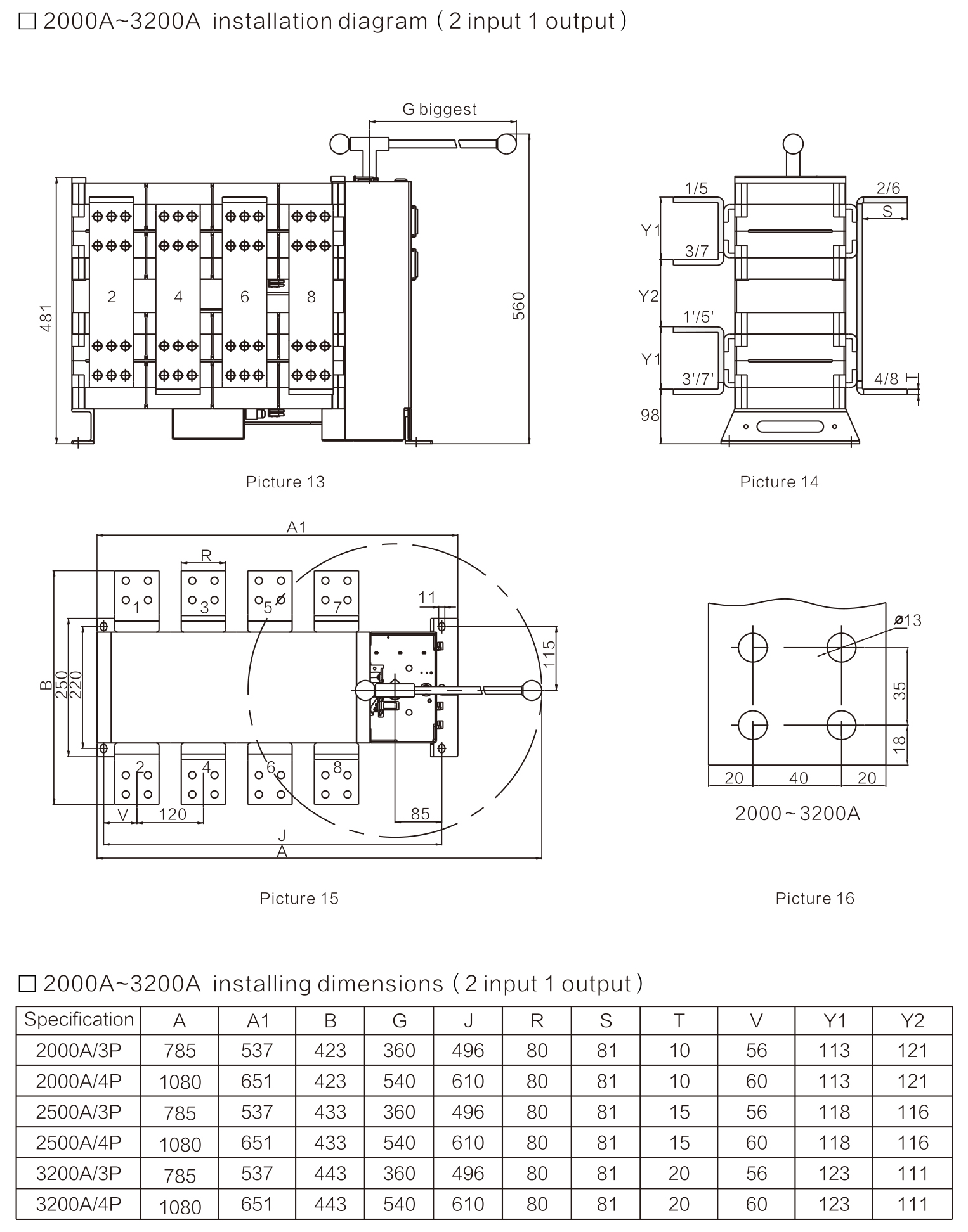 GEYA 690v 800v 8kv AC400V 8KA 17KA 26KA 67.5KA Generator Dual Power Automatic Transfer Switch 4P 400V 100A ATS