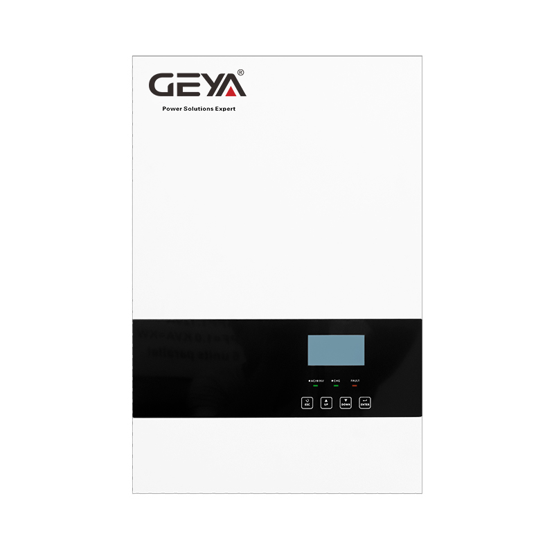 GEYA 120-280VAC 3000W 3200W 5500W MPPT PWM Solar Charger Controller Power 14.5A/13.9A/13.3A Inverter with 120-450VDC MPPT Range