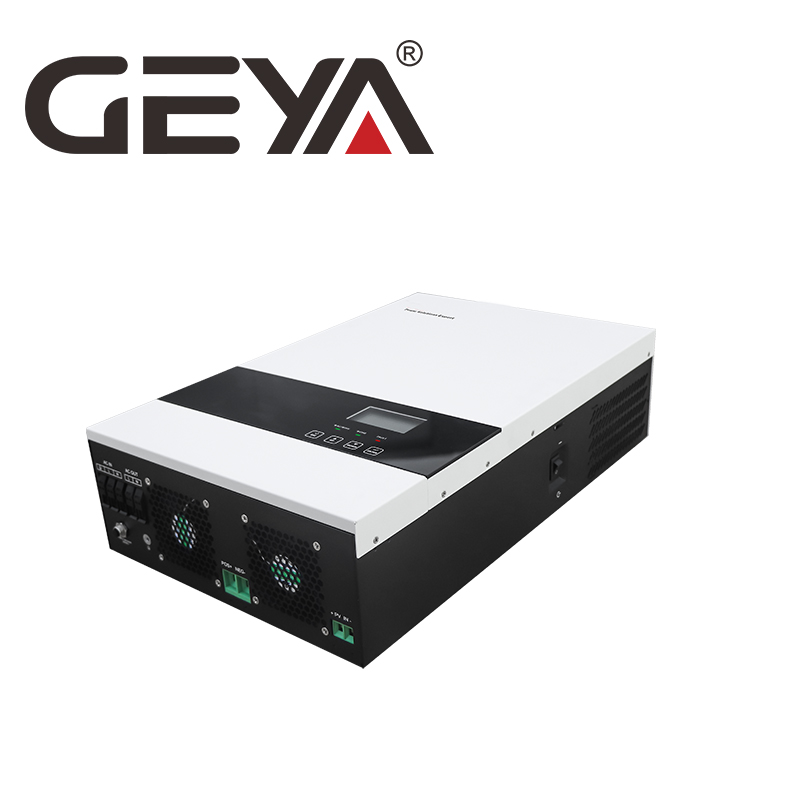 GEYA 120-280VAC 3000W 3200W 5500W MPPT PWM Solar Charger Controller Power 14.5A/13.9A/13.3A Inverter with 120-450VDC MPPT Range