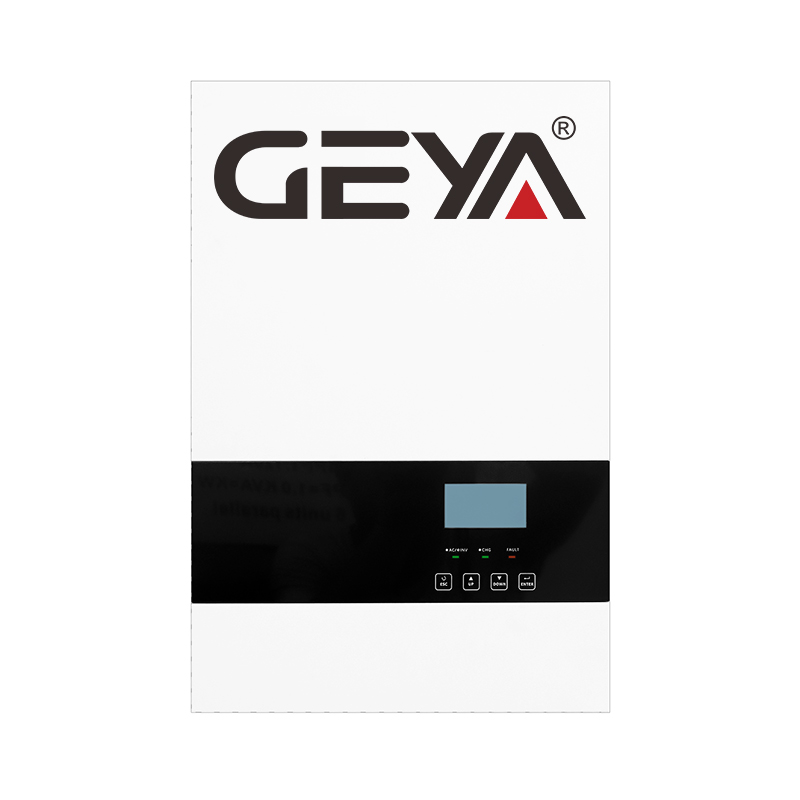 GEYA 120-280VAC 3000W 3200W 5500W MPPT PWM Solar Charger Controller Power 14.5A/13.9A/13.3A Inverter with 120-450VDC MPPT Range