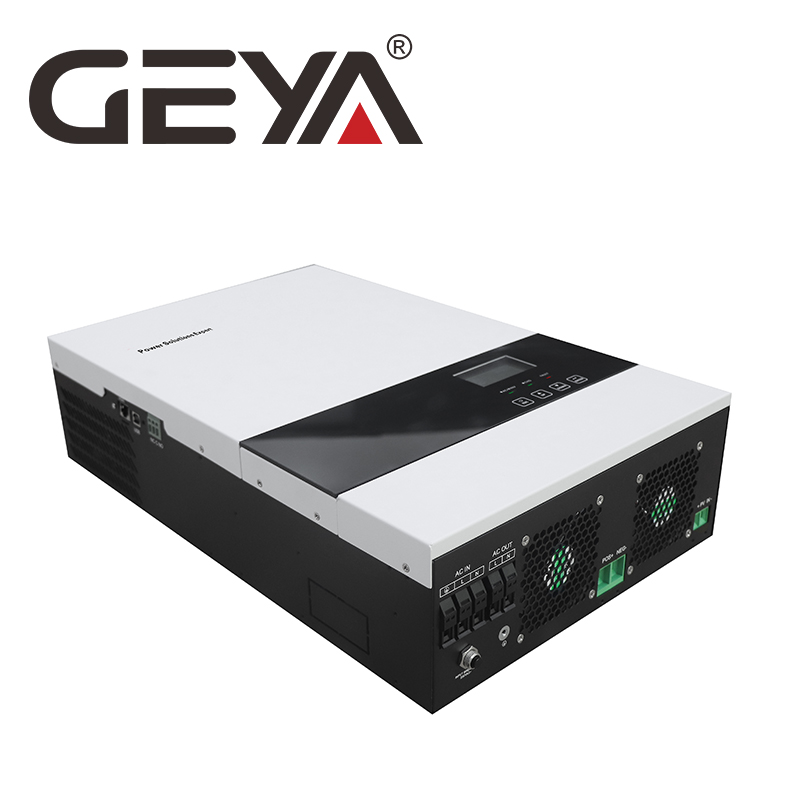 GEYA Pure Sine Wave OFF Grid Energy Storage Inverter DC 48V/24V to AC 230V/3000W 5500W Voltage Transformer Power Converter
